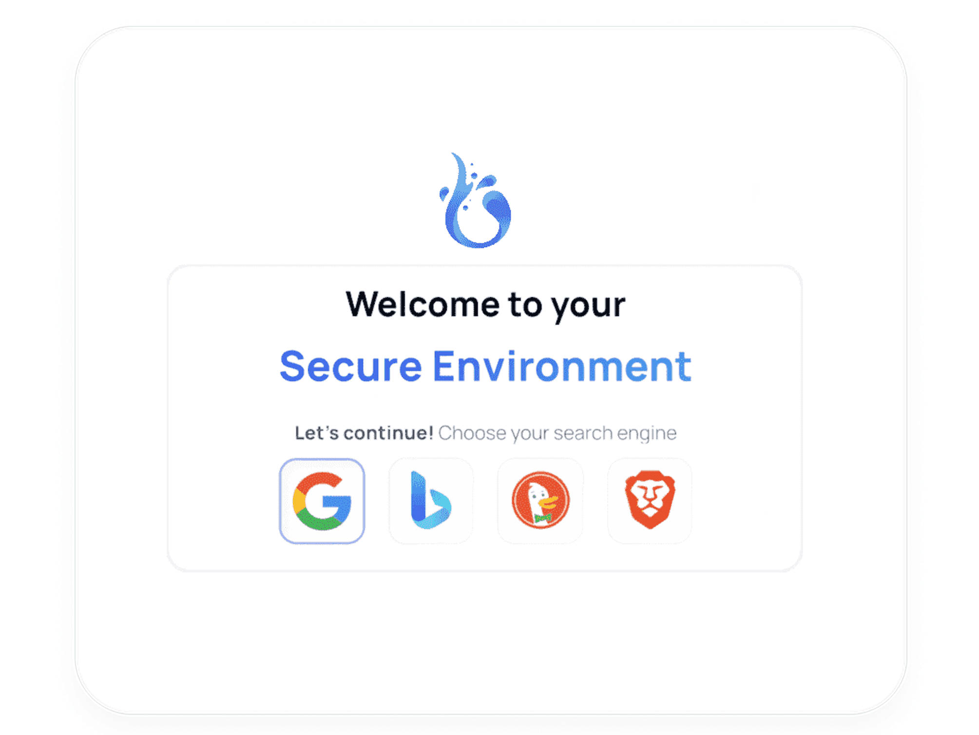 Illustration of cloud browser controls