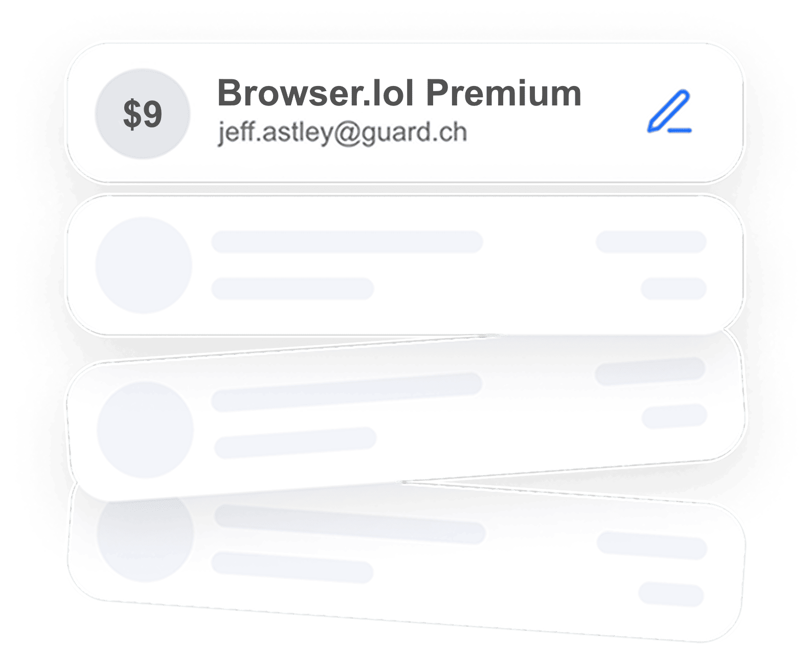 Illustration of browser plan options